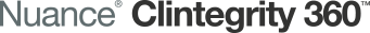 Nuance Clintegrity 360